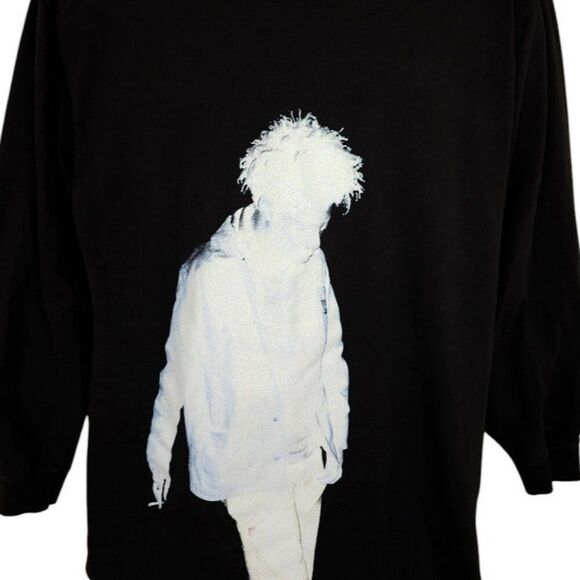 Brent Faiyaz T Shirt Mens Size Large Black F*ck The World Lost Kids R&B Artist - Picture 1 of 7